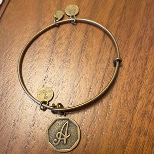 Alex and Ani “A” Initial Bracelet